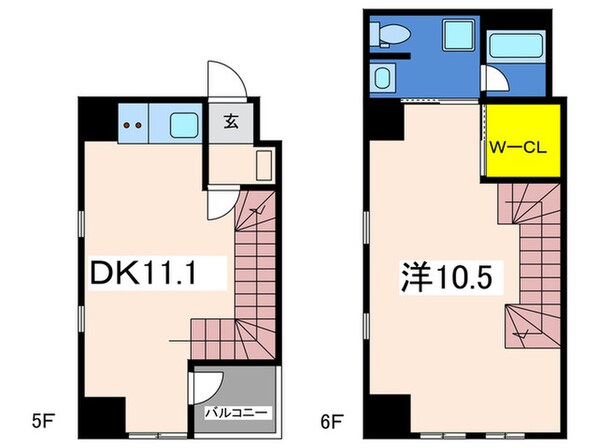 KIYOMARU BLDG.伊勢佐木町の物件間取画像